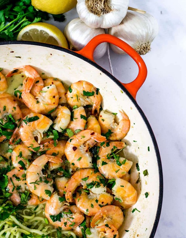 keto garlic butter shrimp recipe